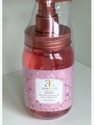 Sakura – Gel Douche Hydratant & Clarifiant / Sakura – Moisturizing & Clarifying Shower Gel